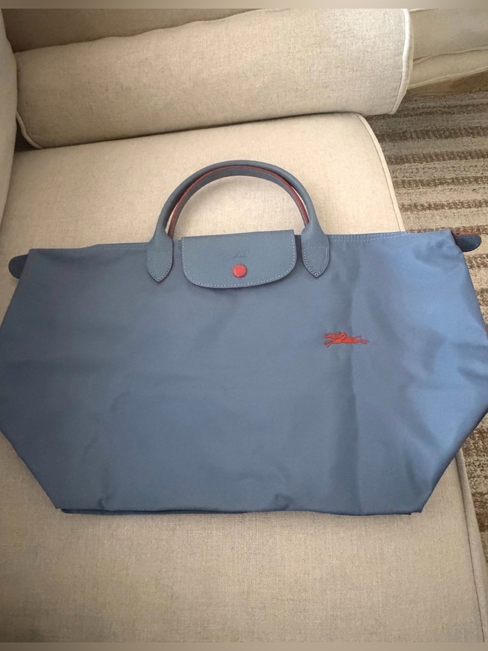 Longchamp LePliage Club Nylon Short Handle Tote Bag